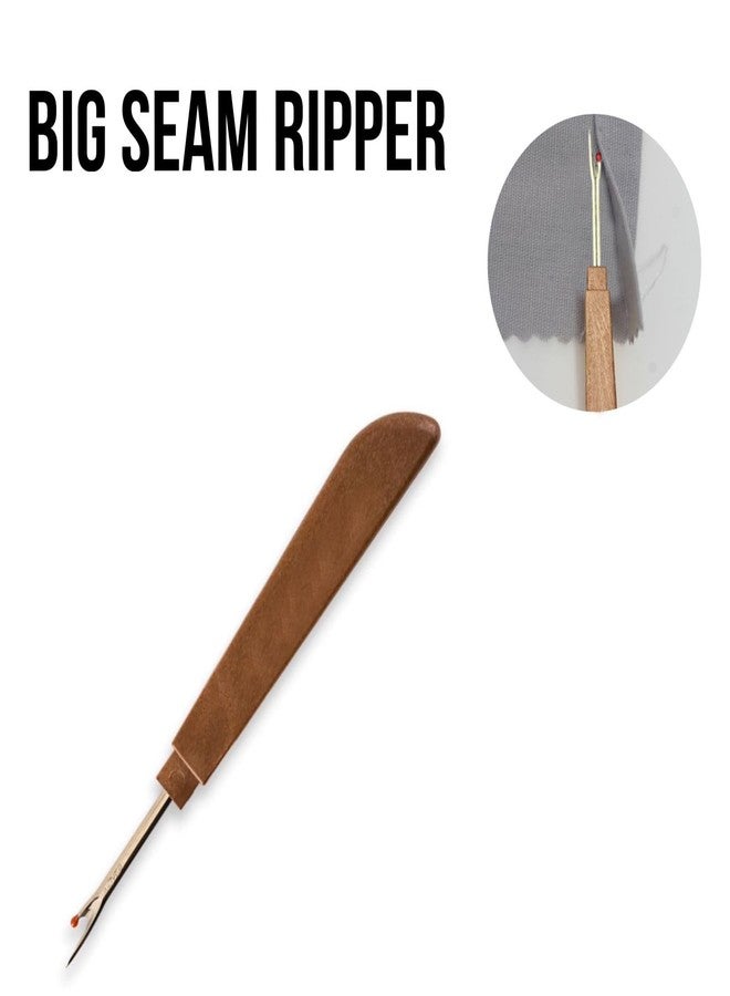 ZENITH Seam Ripper, Stitch Unpicker and Opener Sewing Tool, Thread Cutter for Sewing Activities, Art & Craft, Sewing Ripper Pack (1 Big Seam Ripper + 1 Cutter) - Image 5